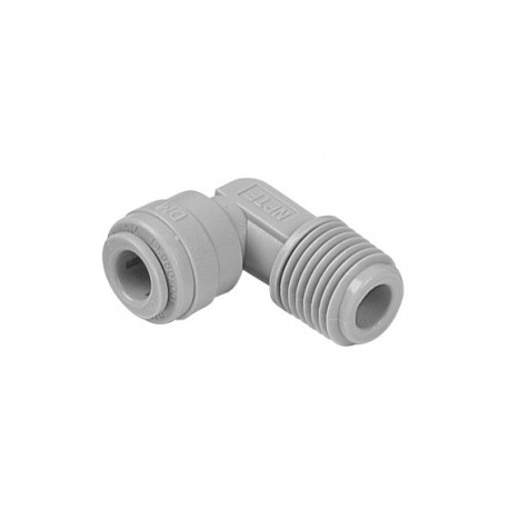 Rigid elbow OD Tube - NPTF thread 3/8" x 1/4