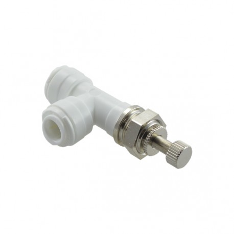 Bulkhead control valve Elbow Union OD tube - OD tube 1/4" x 1/4"