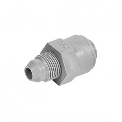 Terminale diritto tubo Ø - filetto BSW whitworth 5/16" x 9/16