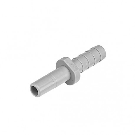 Tube barb connector OD stem - ID tube 5/16" x 1/4"