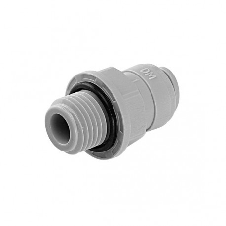 Straight adaptor OD Tube - BSP(P) thread 5/32" x 1/8