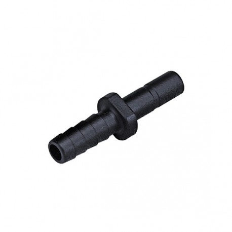 Tube barb connector OD stem - OD tube 12MM x 10MM
