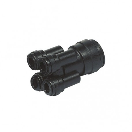 Four Way Connetor OD tube - OD tube 22MM x 10MM