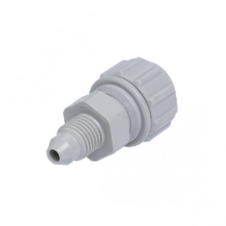 Straight adaptor Power OD Tube - MFL thread 5/16" x 3/8