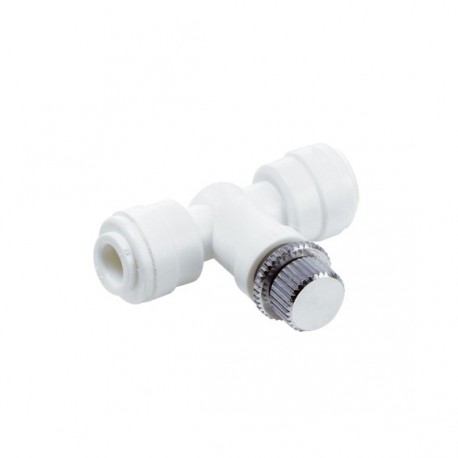 Control valve Union Connector OD tube - OD tube 3/8" x 3/8"