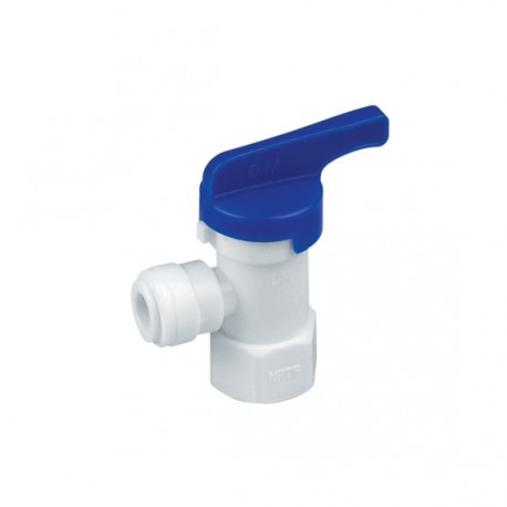 Hand valve female adapter OD Tube - NPTF Thread 1/2" x 3/8"
