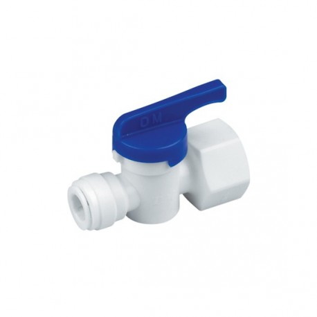 Hand valve female Connector OD Tube - NPTF Thread 3/8" x 1/2"