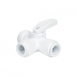 3-way hand valve Union Connector OD Tube - OD Tube - OD Tube 5/8" x 5/8" x 5/8"