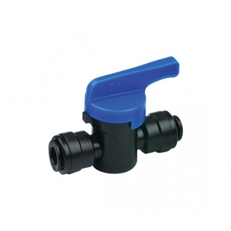 Hand valve Union Connector (Small) OD Tube - OD Tube 10MM x 10MM