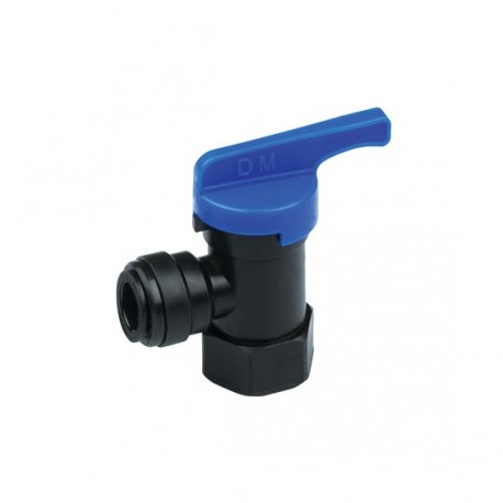 Valvola filettata femmina Ø tubo - filetto BSPT 12MM x 1/2"