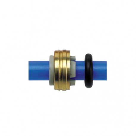 Mezze cartucce in pollici ottone Ø tubo 1/4" NBR o-ring