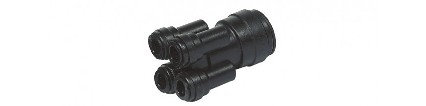 FWC/B Four Way Connetor OD tube - OD tube
