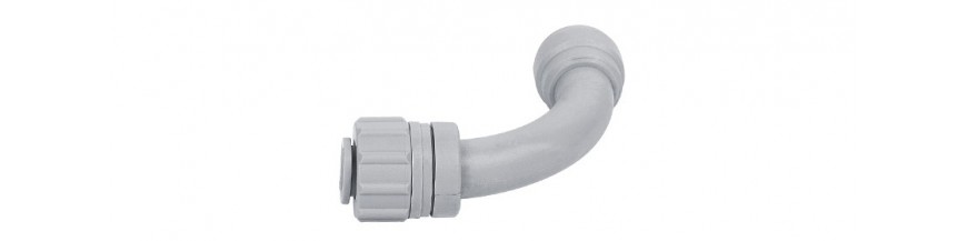 PSFBU/G Power Flow Bend Union OD tube (Single) - OD tube imperial size