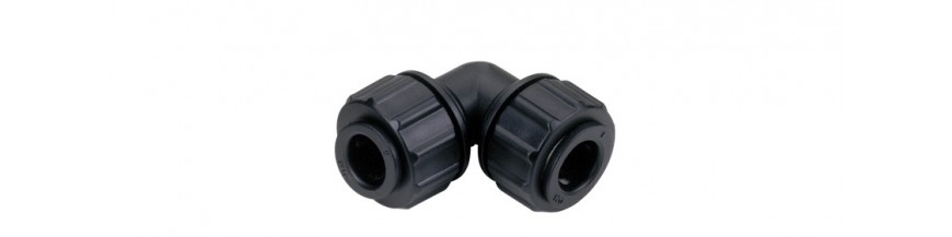 PBEU/B Power union elbow Power OD tube - Power OD tube (Both) metric size