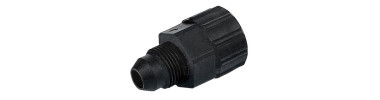 PMCF/B Terminale diritto Ø tubo power - filetto MFL misure metriche