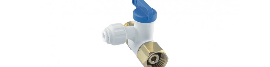 Hand check valve Connector OD Tube - M.xF. Thread NPS, BSPP