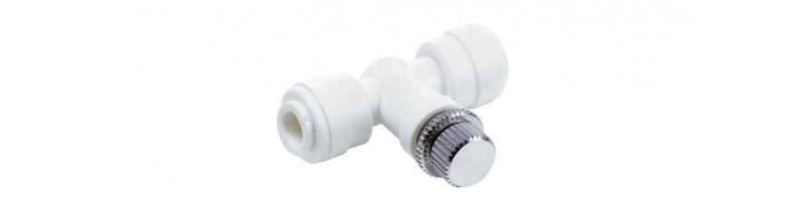 CUC Regolatore flusso Intermedio Ø tubo - Ø tubo
