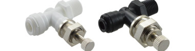 BCMC Regolatore flusso Intermedio maschio con ghiera Ø tubo - Ø tubo