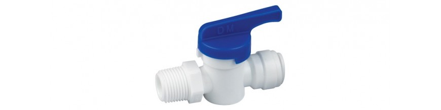 HMC/W Hand valve Male Connector OD Tube - NPTF Thread