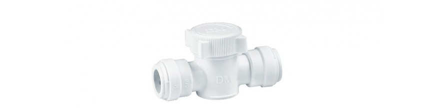 HUC/W Hand valve Union Connector (large size) OD Tube - OD Tube