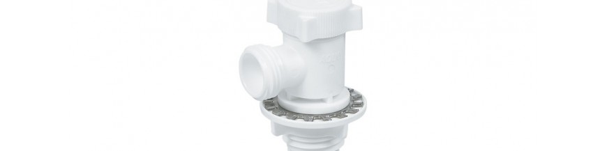 HWM/W Hand washing machine valve OD Tube - BSPT(PT) Thread (Thread Size M)