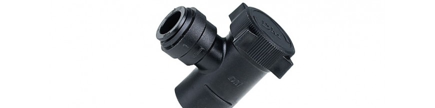 HFA/B Hand valve female adapter (large size) OD Tube - BSPT Thread