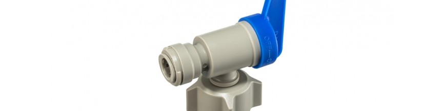 ESV Valvola di arresto a gomito Ø tubo - filetto BSP