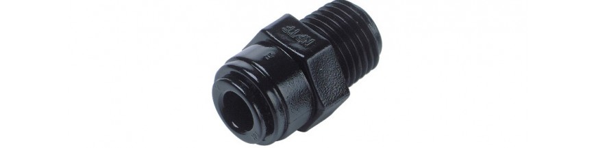 MC/B Straight adaptor OD Tube - BSPT thread