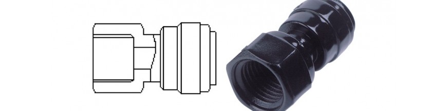 FA/B Terminale diritto femmina Ø tubo - filetto BSPT